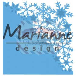 Fustella metallica Marianne Design Creatables Snowflakes corner