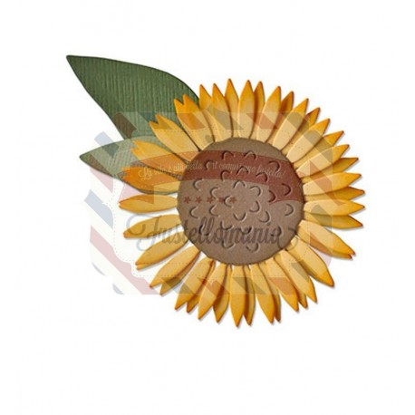 Fustella Sizzix Thinlits Sunflower