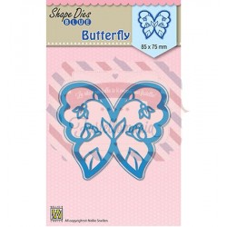 Fustella metallica Nellie's Choice Butterfly