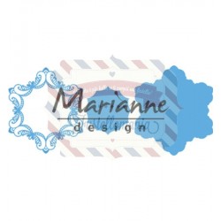 Fustella metallica Marianne Design Creatables Royal frame