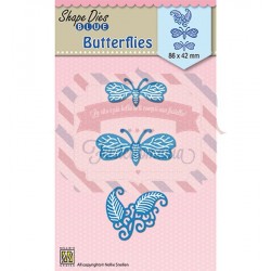 Fustella metallica Nellie's Choice Butterflies