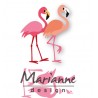 Fustella metallica Marianne Design Collectables Eline's Flamingo