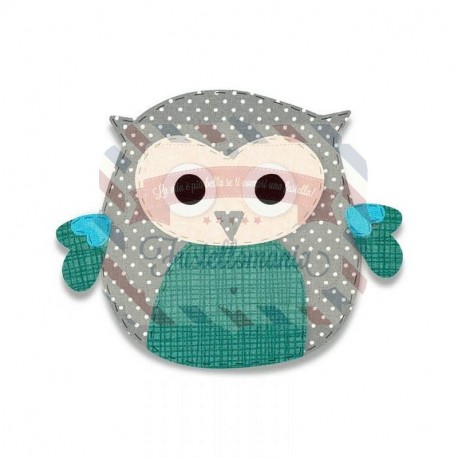Fustella Sizzix Bigz Owl by Debi Potter