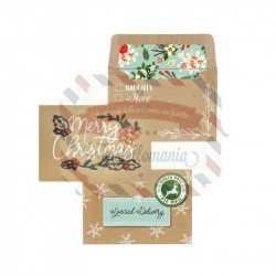 Fustella Sizzix Framelits die set with stamps envelope liners mini