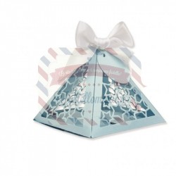 Fustella Sizzix Thinlits set triangle gift box