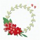 Fustella Sizzix Thinlits floral wreath