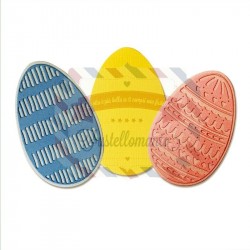 Fustella Sizzix Thinlits Decorative eggs