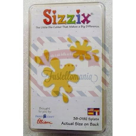 Fustella Sizzix Originals Yellow Macchie