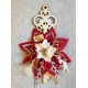 Kit fustellati Fuori porta natalizio chiave in legno con decorazioni in feltro e pannolenci