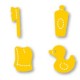 Fustella Sizzix Originals Yellow Accessori da bagno