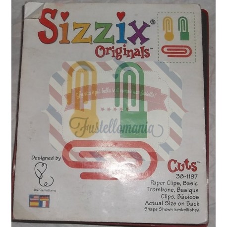 Fustella Sizzix Originals Graffette clips