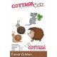 Fustella metallica Cottage Cutz Forest Critters