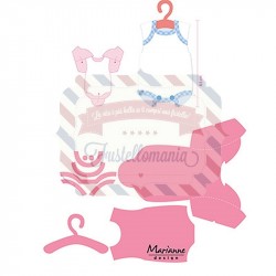 Fustella metallica Marianne Design Collectables Eline's Baby Onesie