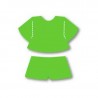 Fustella Sizzix Originals Green Bitty Shorts & Top