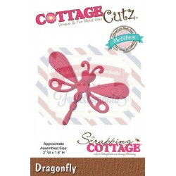 Fustella metallica Cottage Cutz Dragonfly
