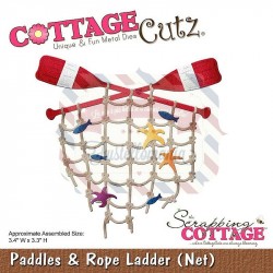 Fustella metallica Cottage Cutz Paddles & Rope Ladder (Net)
