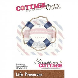 Fustella metallica Cottage Cutz Life Preserver