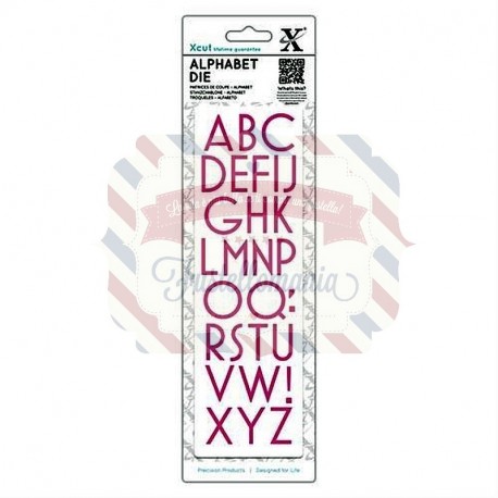 Fustella metallica Xcut Art Deco Alphabet