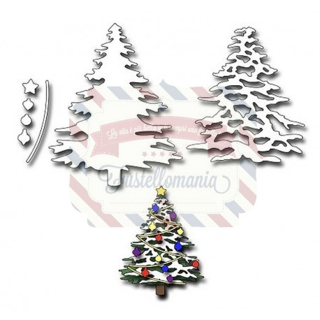 Fustella metallica Christmas Tree