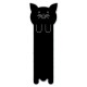 Fustella metallica Cat Bookmark