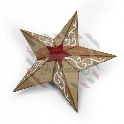 Fustella Sizzix Bigz Christmas Star 3-D
