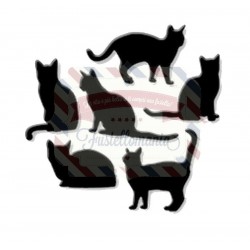 Fustella metallica Cat Set