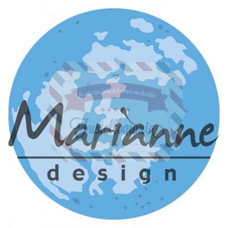 Fustella metallica Marianne Design Creatables Moon